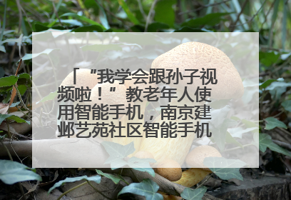 “我学会跟孙子视频啦！”教老年人使用智能手机，南京建邺艺苑社区智能手机课堂圆满落幕