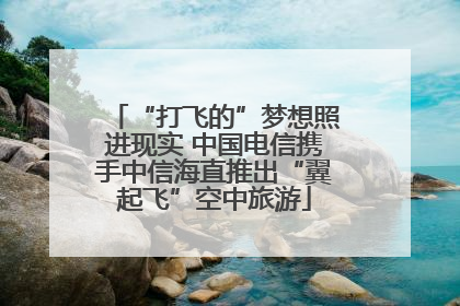 “打飞的”梦想照进现实 中国电信携手中信海直推出“翼起飞”空中旅游