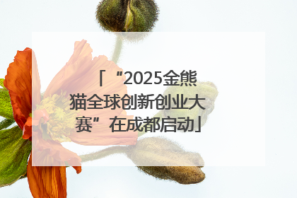 “2025金熊猫全球创新创业大赛”在成都启动