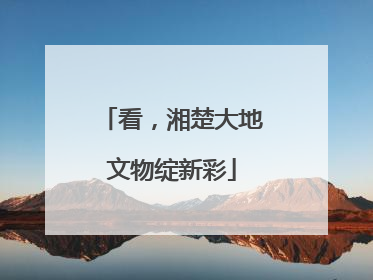 看，湘楚大地文物绽新彩