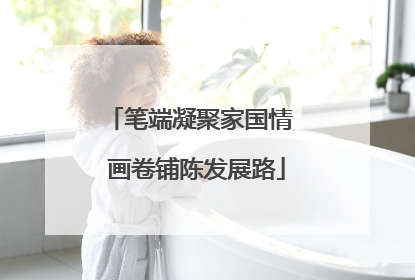 笔端凝聚家国情  画卷铺陈发展路