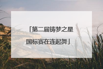 第二届铸梦之星国标赛在连起舞