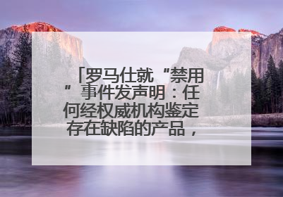 罗马仕就“禁用”事件发声明：任何经权威机构鉴定存在缺陷的产品，将依法负全责