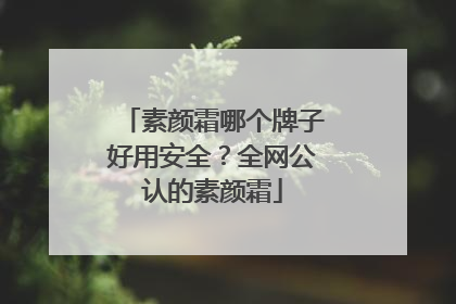 素颜霜哪个牌子好用安全？全网公认的素颜霜