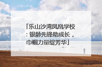 乐山沙湾凤凰学校：银龄先锋助成长，巾帼力量绽芳华