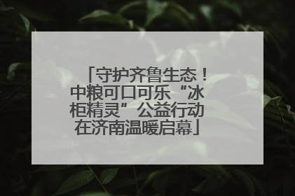 守护齐鲁生态！中粮可口可乐“冰柜精灵”公益行动在济南温暖启幕