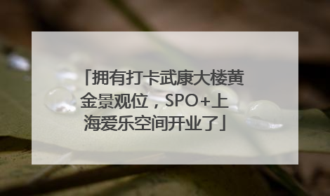 拥有打卡武康大楼黄金景观位，SPO+上海爱乐空间开业了