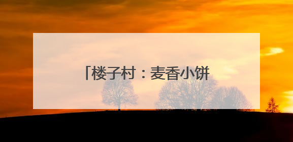 楼子村：麦香小饼温暖幸福院 撂荒地变“金饭碗”