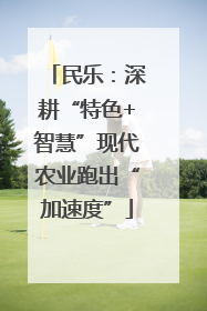 民乐：深耕“特色+智慧”现代农业跑出“加速度”