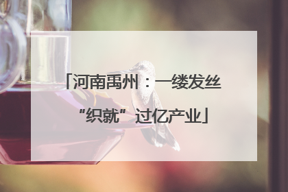 河南禹州：一缕发丝“织就”过亿产业