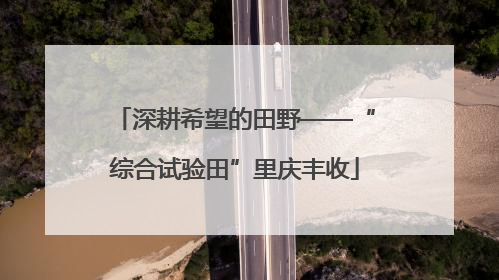 深耕希望的田野——“综合试验田”里庆丰收