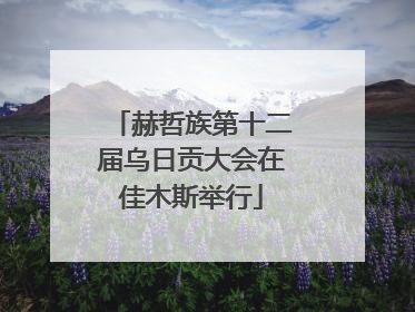 赫哲族第十二届乌日贡大会在佳木斯举行