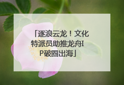逐浪云龙！文化特派员助推龙舟IP破圈出海