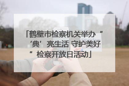 鹤壁市检察机关举办“‘典’亮生活 守护美好”检察开放日活动