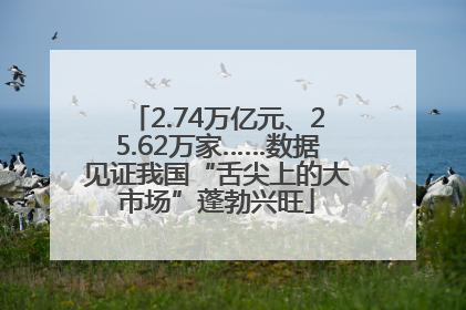 2.74万亿元、25.62万家……数据见证我国“舌尖上的大市场”蓬勃兴旺