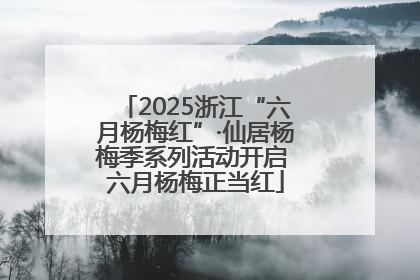 2025浙江“六月杨梅红”·仙居杨梅季系列活动开启 六月杨梅正当红