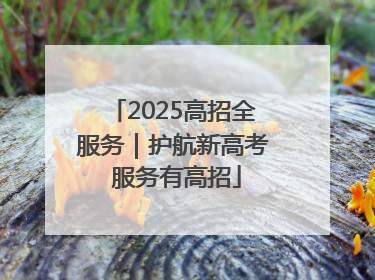2025高招全服务｜护航新高考 服务有高招